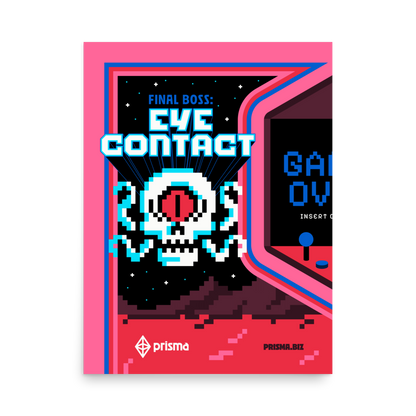 FINAL BOSS: EYE CONTACT PRINT